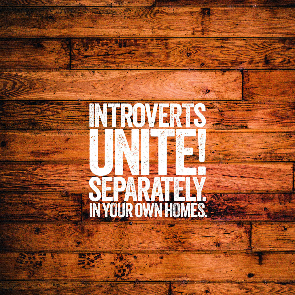 Publicity for Introverts Photo Credit: Brett Jordan