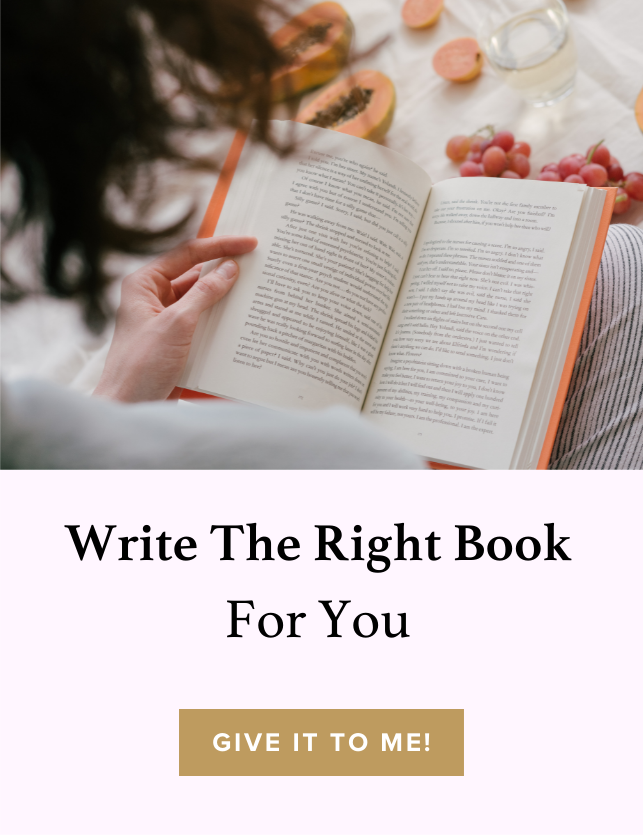 write the right book for you