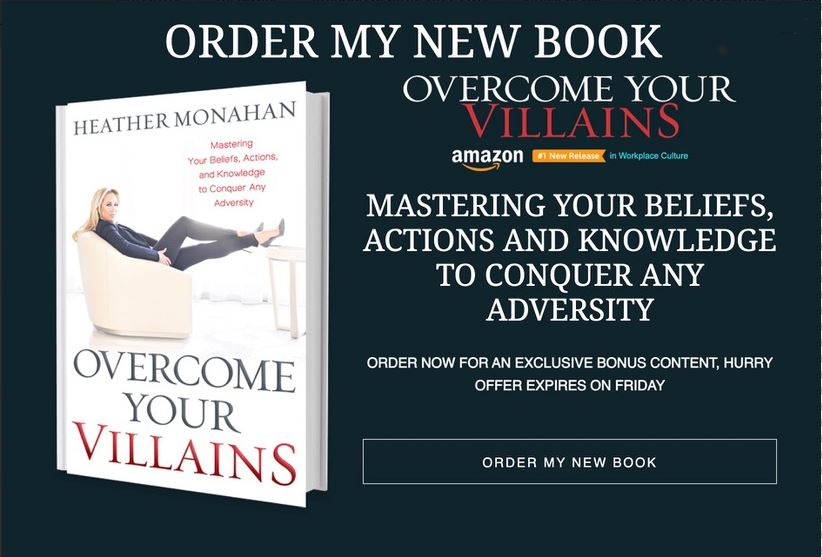 struggling with self-doubt - Overcome Your Villans by Heather Monahan