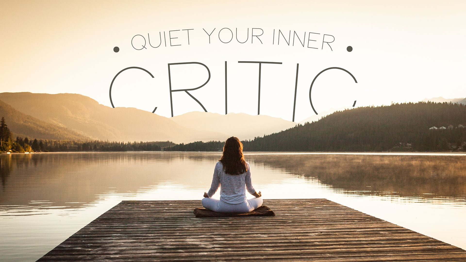 Silence your inner critic before you make your media appearance. 