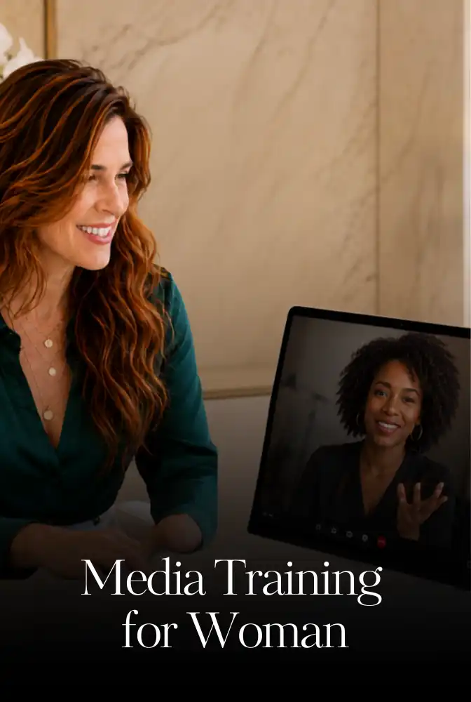 media training for woman